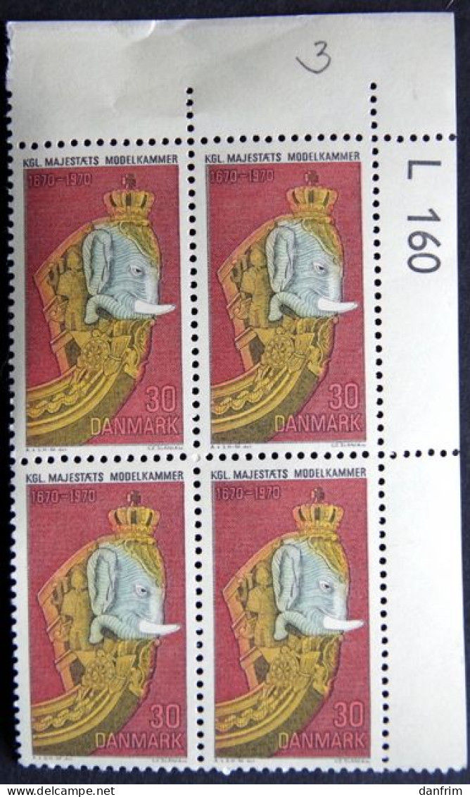 Denmark 1970  Minr.496   MNH  (**) Naval Museum / Musée Naval Figurehead/figure De Proue/,Ga  ( Lot KS 1266  ) - Unused Stamps