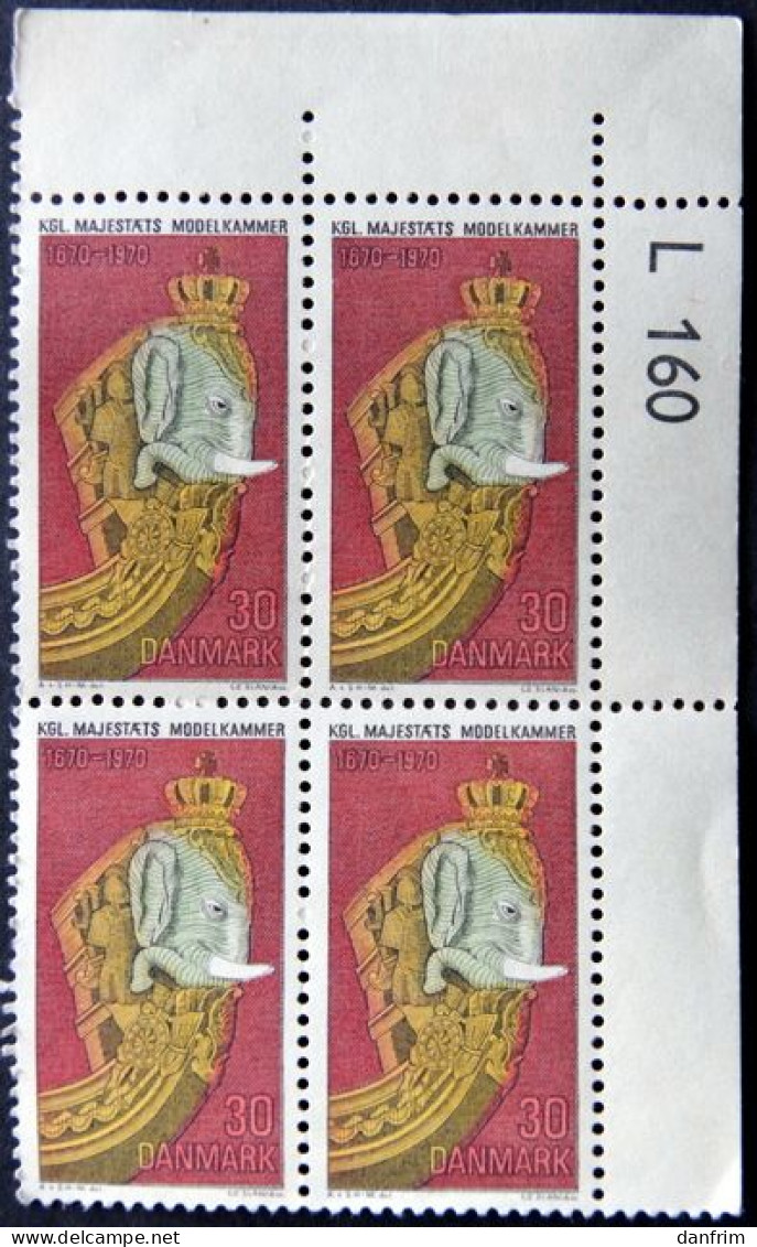 Denmark 1970  Minr.496   MNH  (**) Naval Museum / Musée Naval Figurehead/figure De Proue/,Ga  ( Lot KS 1261  ) - Nuevos