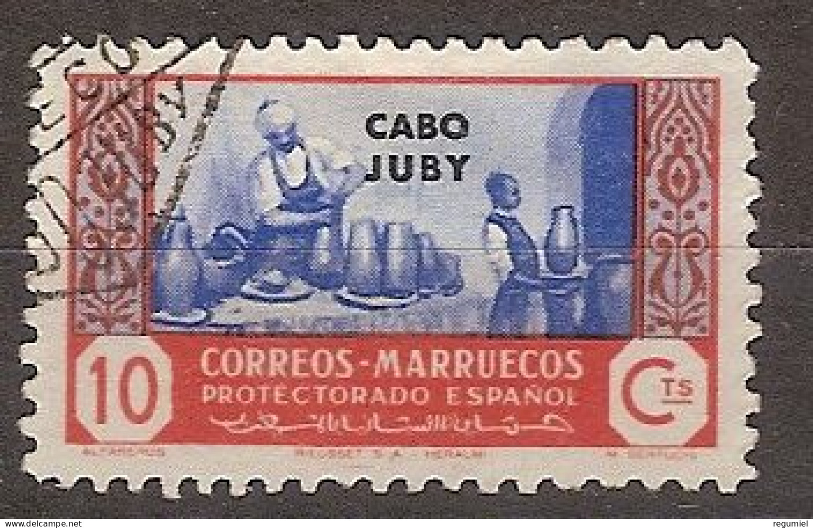 Cabo Juby U 154 (o) Usado. 1946 - Cabo Juby