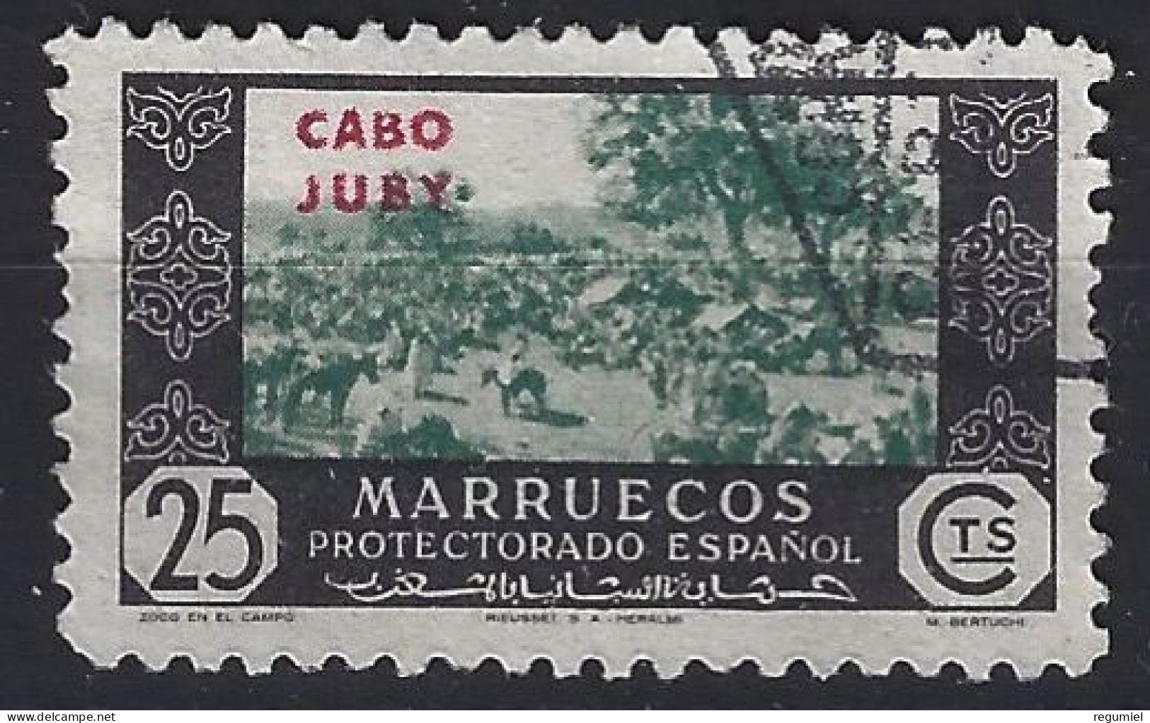 Cabo Juby U 165 (o) Usado. 1948 - Cabo Juby