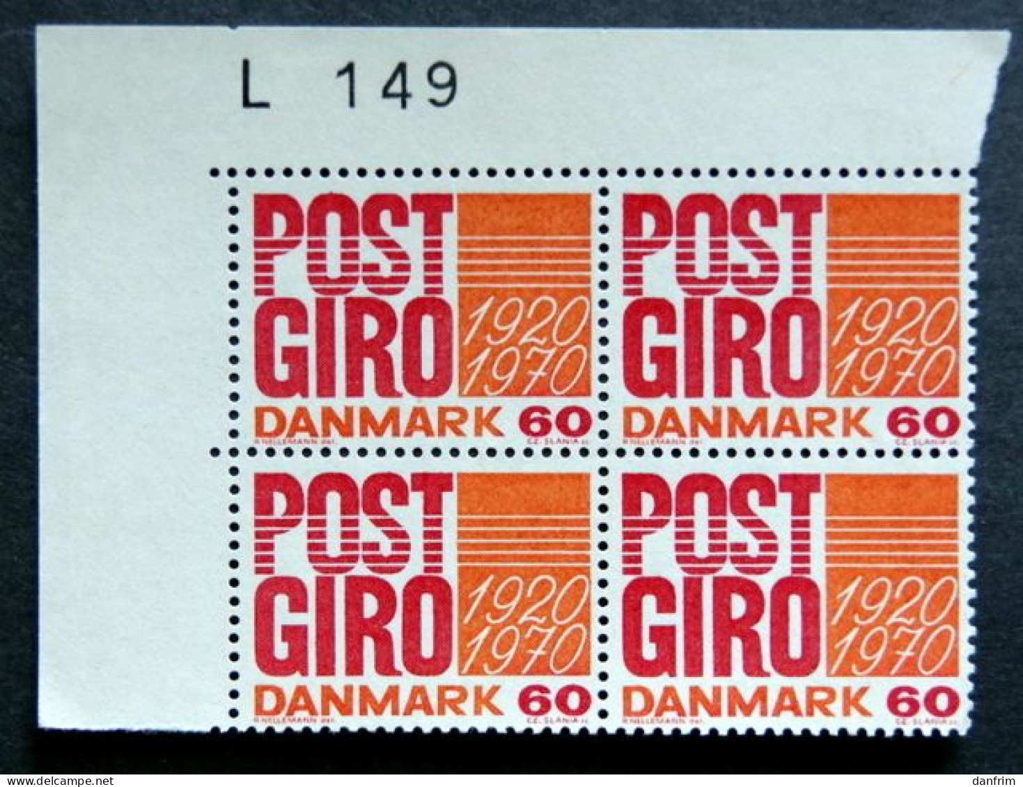 Denmark 1970 Cz.Slania  Minr.491   MNH  (**)   ( Lot KS 1268  ) - Neufs