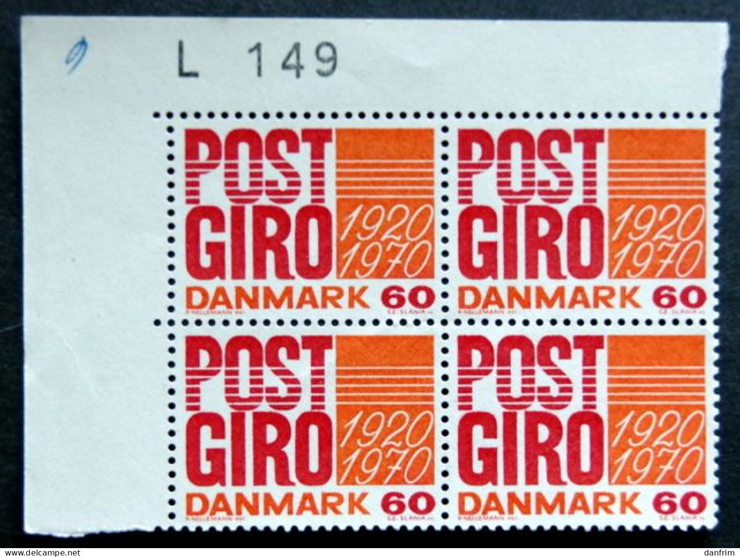 Denmark 1970 Cz.Slania  Minr.491   MNH  (**)   ( Lot KS 1269  ) - Unused Stamps