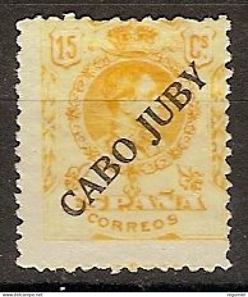 Cabo Juby 009 (*) Sin Goma. 1919 - Cape Juby