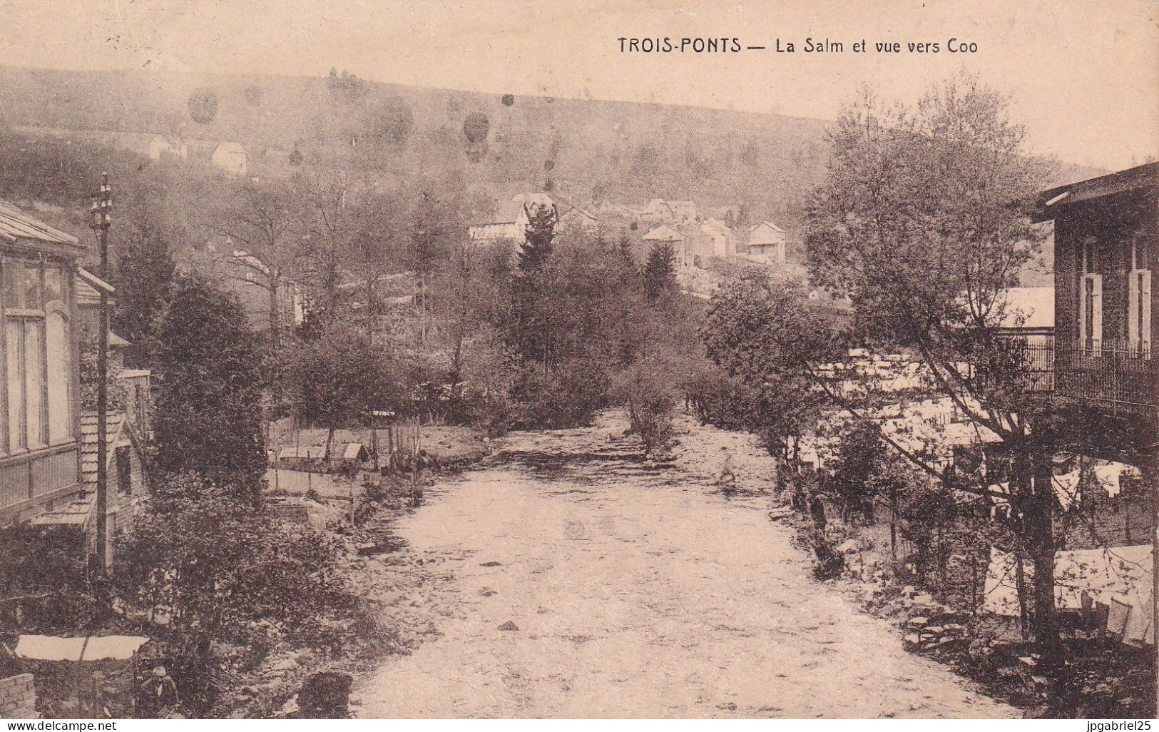 Trois Ponts La Salm Et Vue Vers Coo - Trois-Ponts