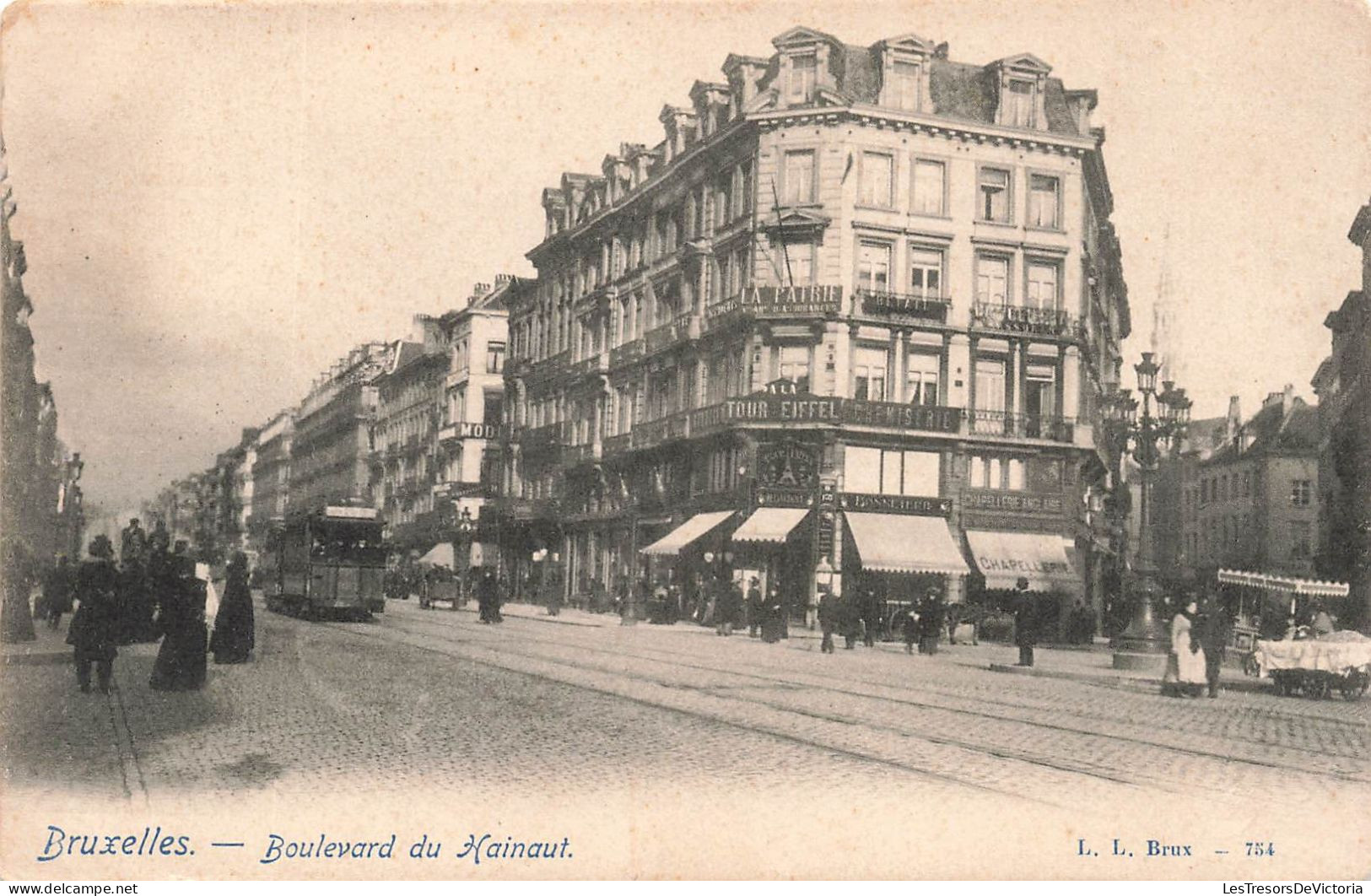 BELGIQUE - Bruxelles - Boulevards Du Hainaut - Carte Postale Ancienne - Avenues, Boulevards