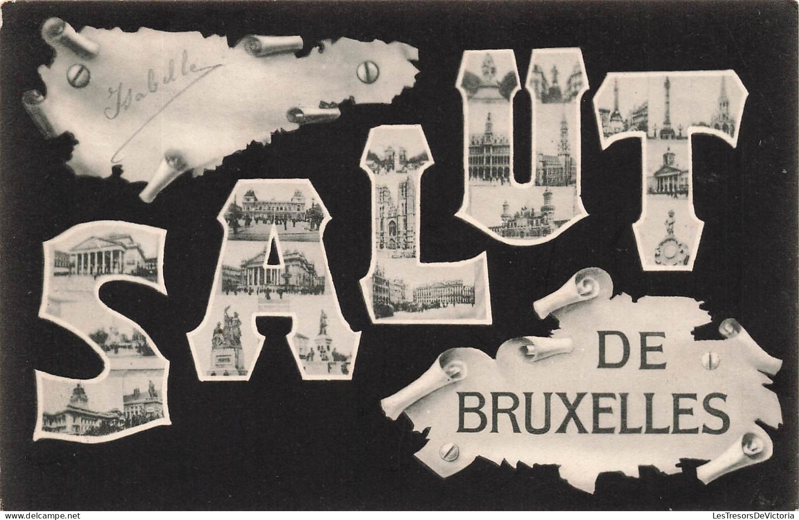 BELGIQUE - Bruxelles - Multi-vues - Carte Postale Ancienne - Sonstige & Ohne Zuordnung