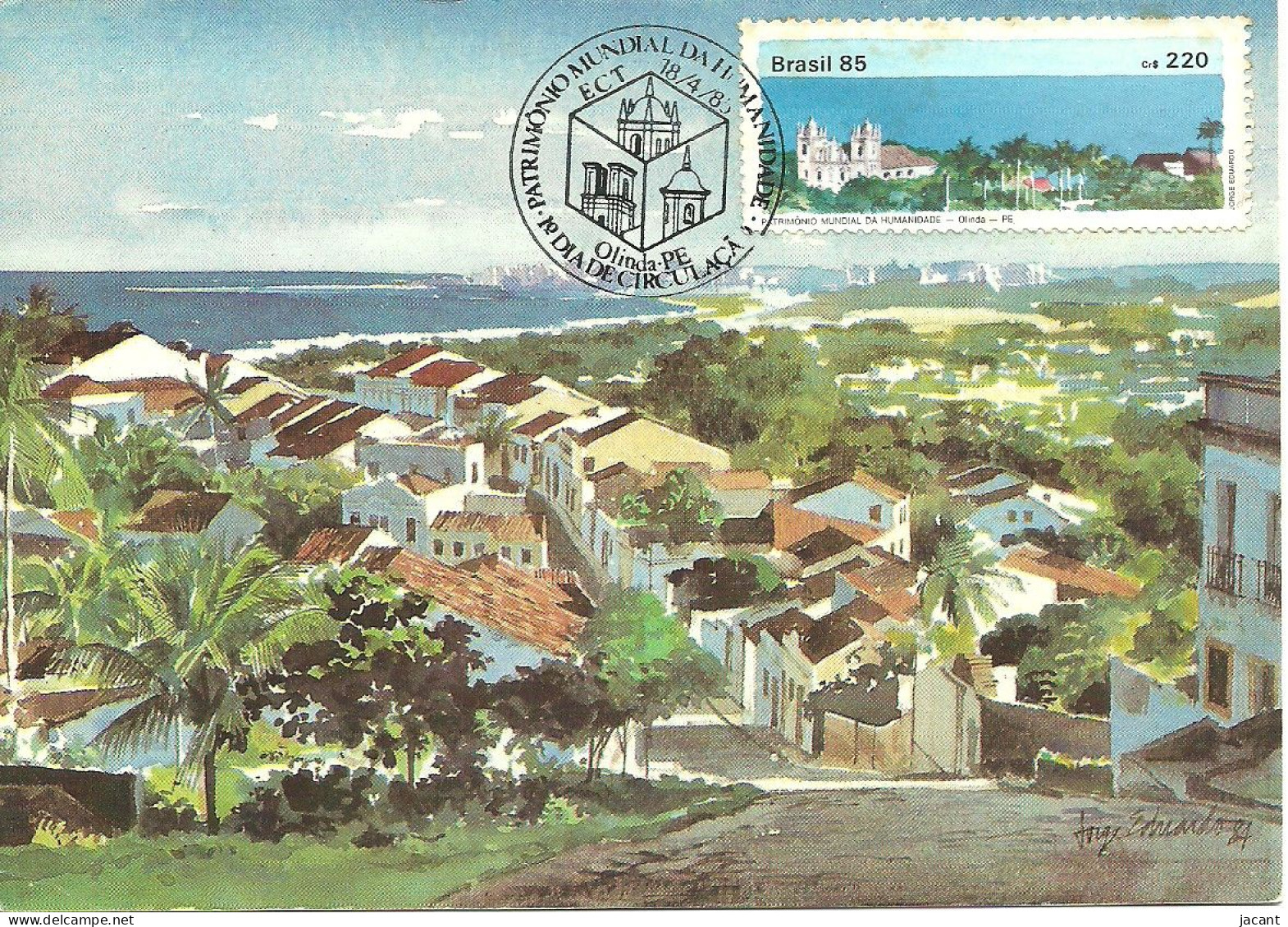 Carte Maximum - Brasil - Olinda - Cartoline Maximum