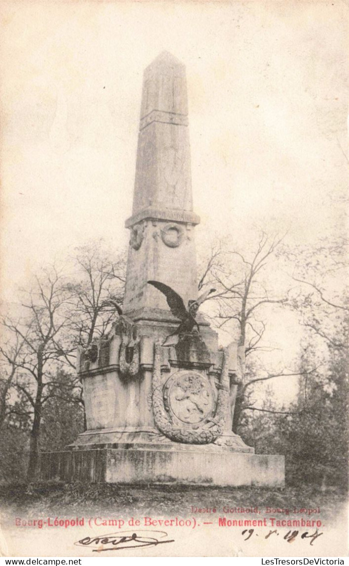 BELGIQUE - Camp De Beverloo - Monument Tacambaro - Carte Postale Ancienne - Beringen