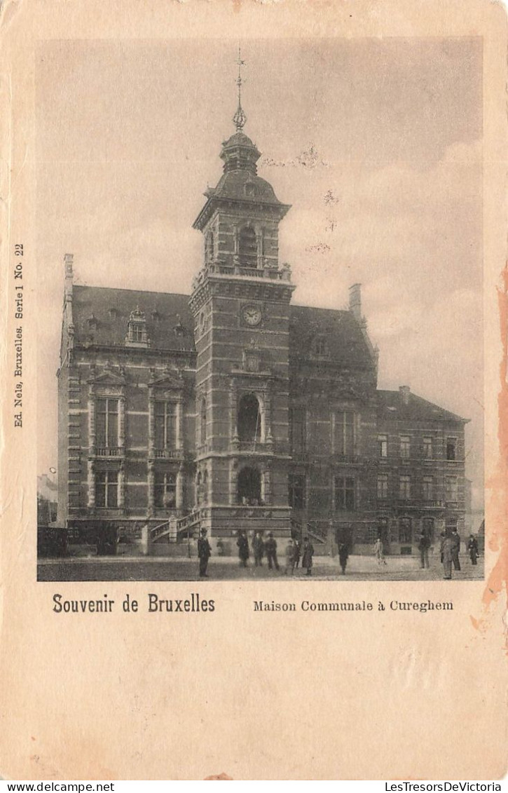 BELGIQUE - Bruxelles - Maison Communale à Cureghem - Carte Postale Ancienne - Sonstige & Ohne Zuordnung