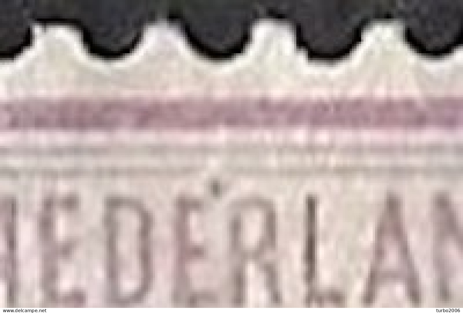 Lila Punt Boven Boven 2e E Van NedErland In 1876-1894 Cijfertype 2½ Cent Lila NVPH 33 - Plaatfouten En Curiosa