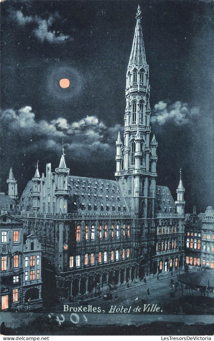 BELGIQUE - Bruxelles - Hôtel De Ville - Carte Postale Ancienne - Sonstige & Ohne Zuordnung