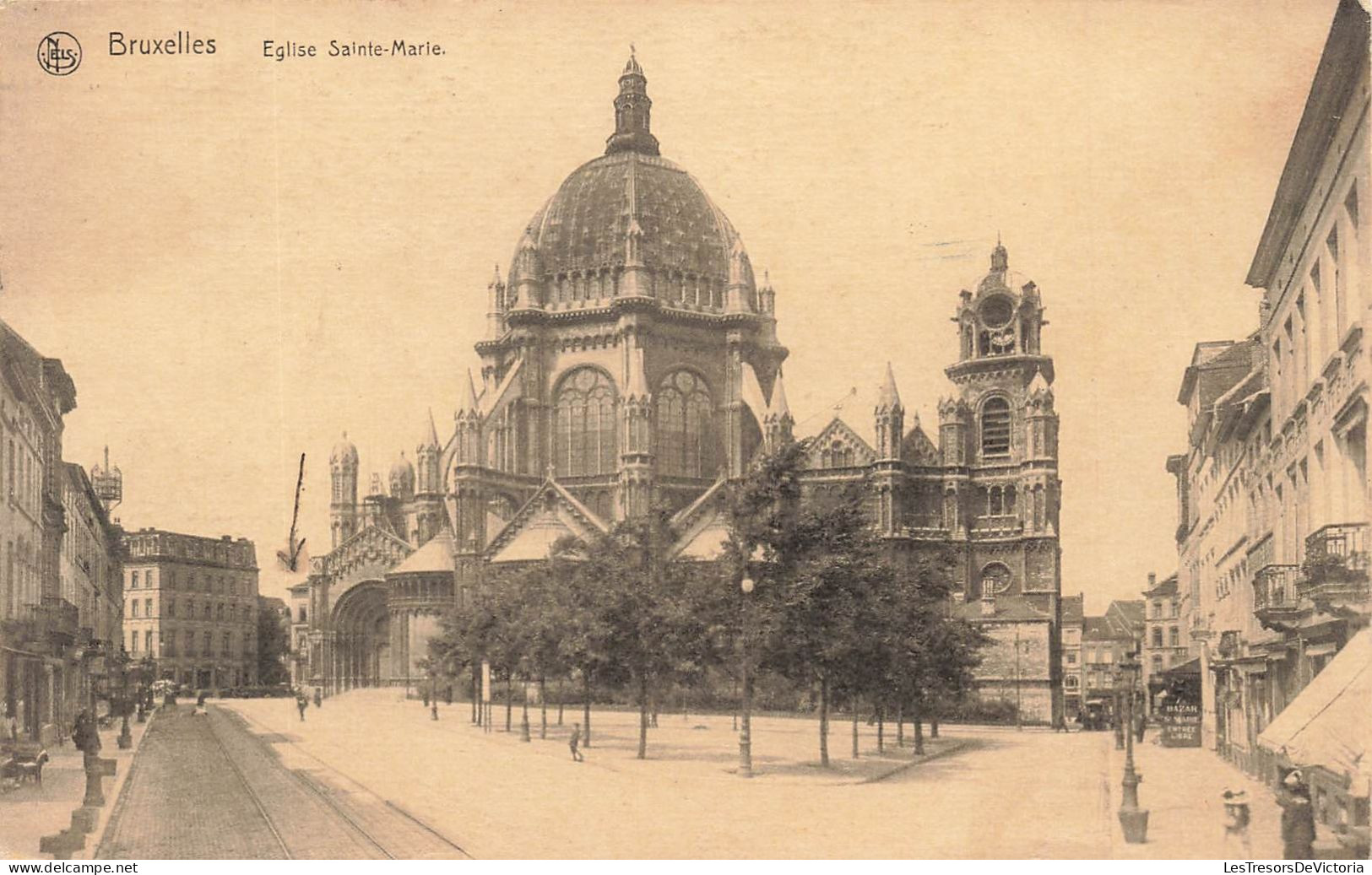 BELGIQUE - Bruxelles - Église Sainte Marie - Carte Postale Ancienne - Autres & Non Classés
