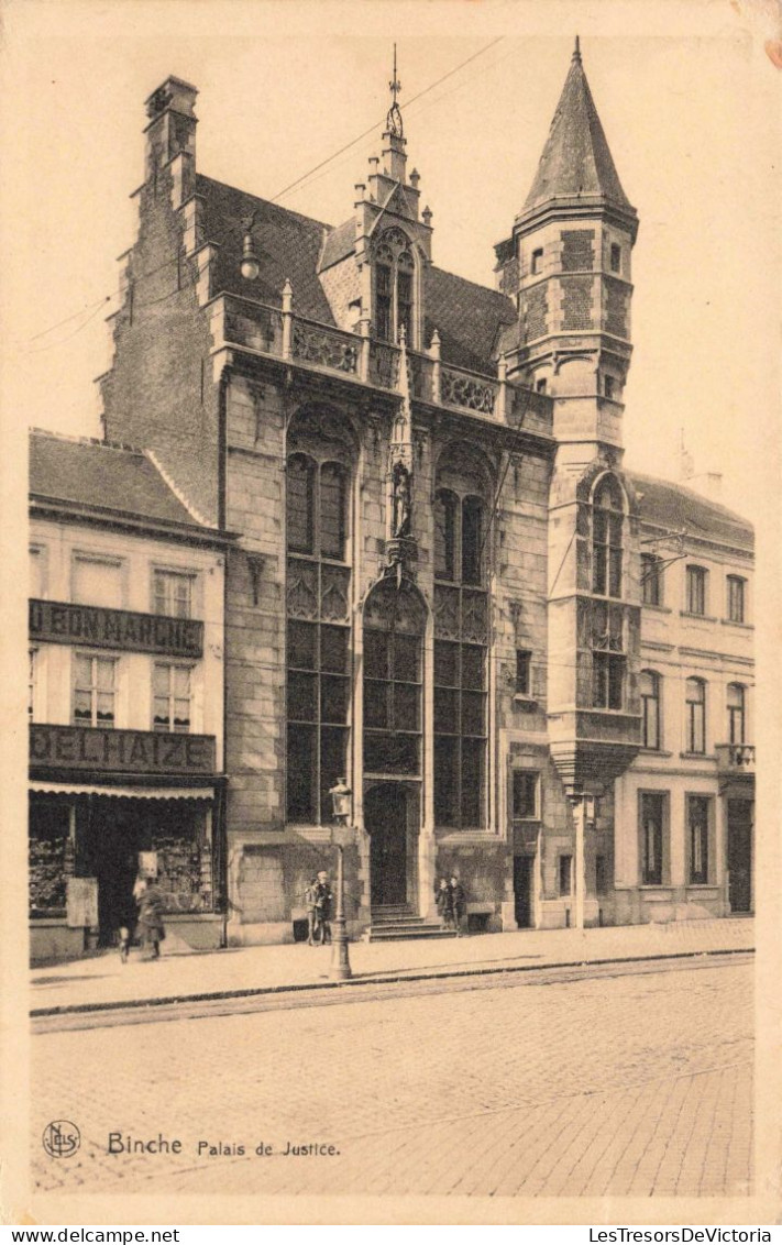 BELGIQUE - Binche - Palais De Justice - Carte Postale Ancienne - Binche