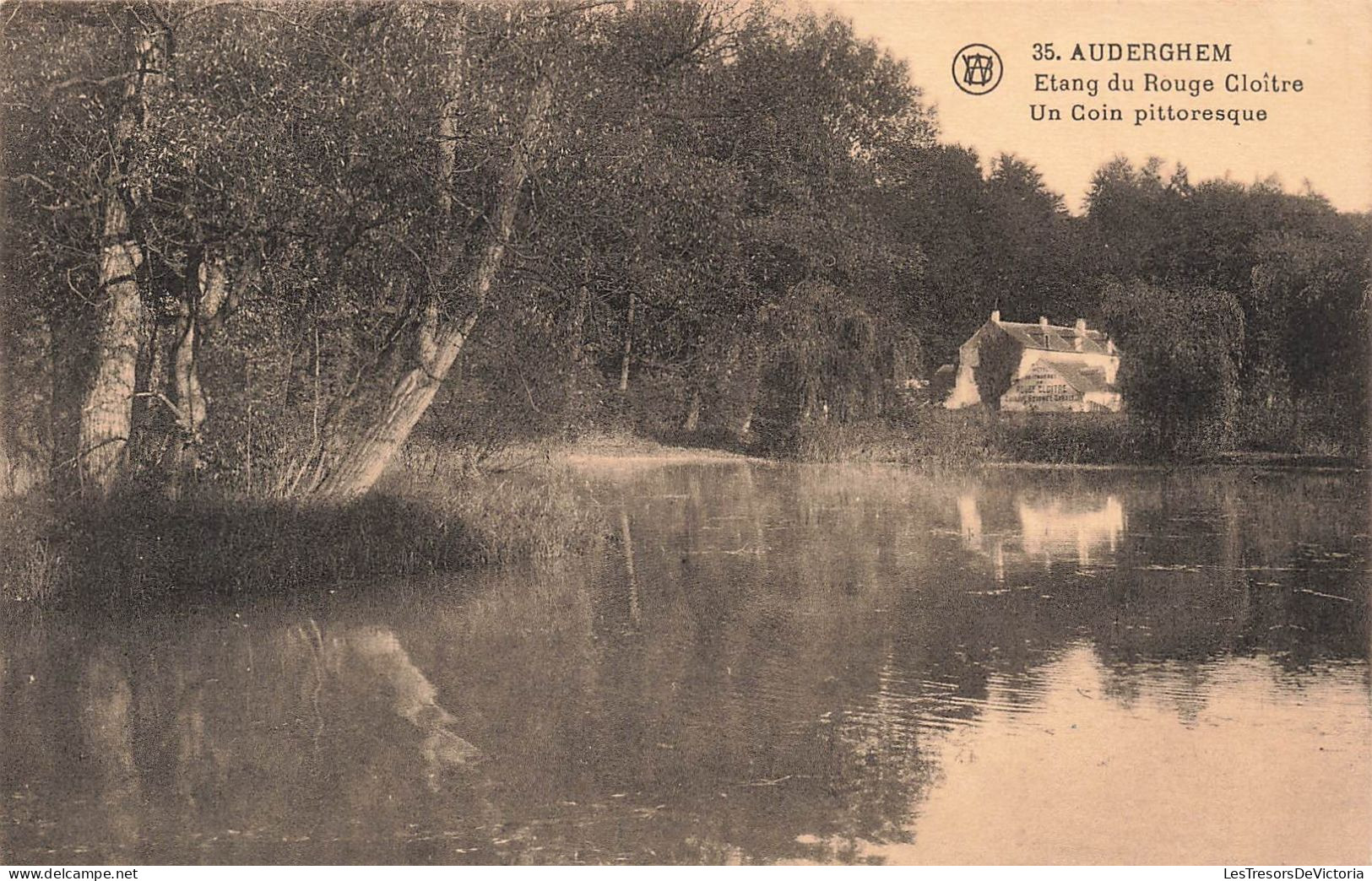 BELGIQUE - Bruxelles - Auderghem - Etang Du Rouge Cloître - Un Coin Pittoresque - Carte Postale Ancienne - Auderghem - Oudergem