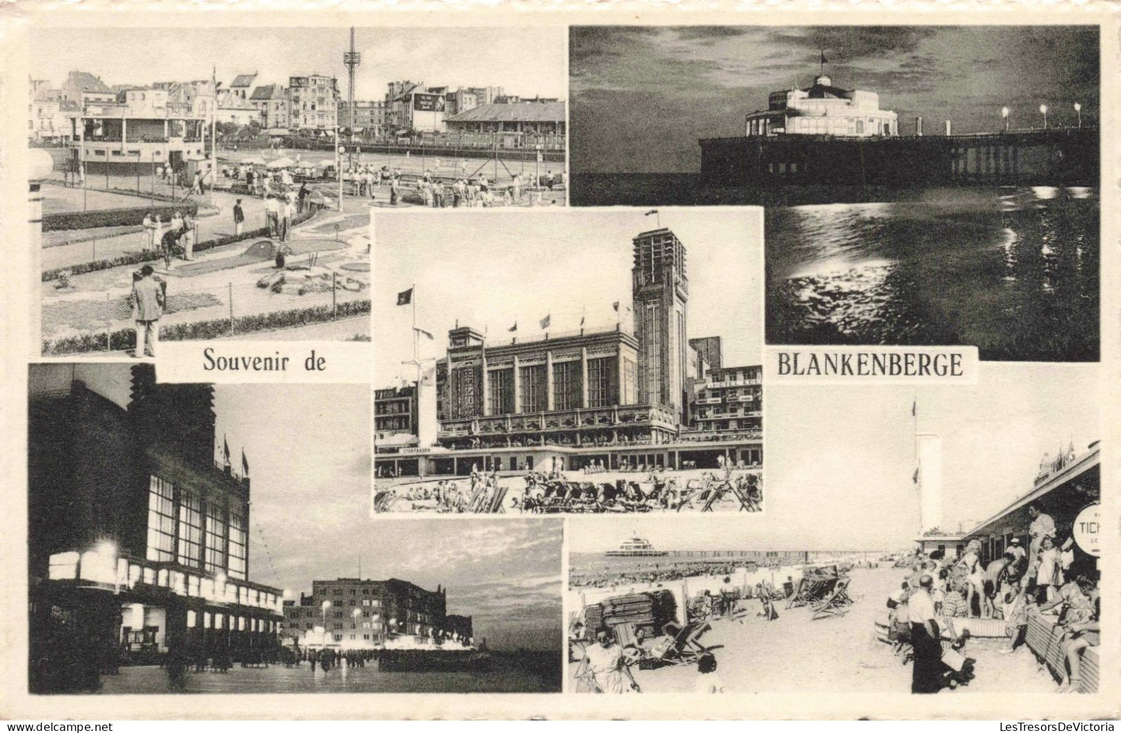BELGIQUE - Souvenir De Blankenberge - Carte Postale Ancienne - Blankenberge