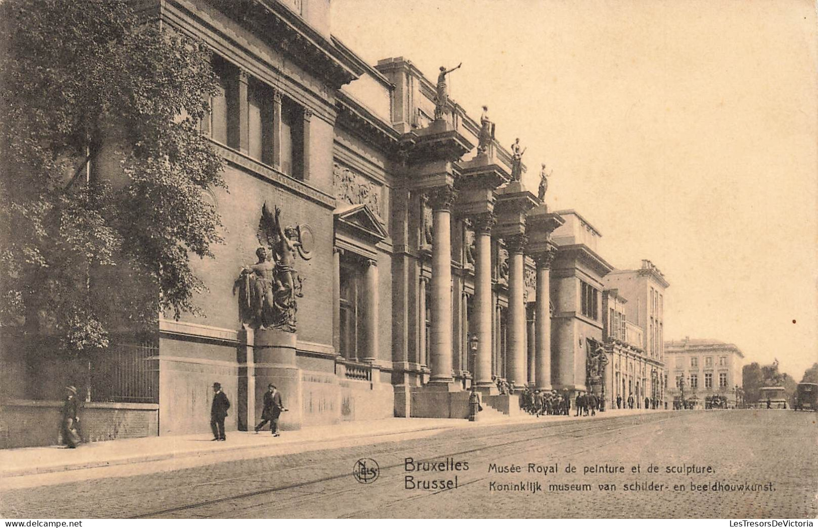 BELGIQUE - Bruxelles - Musée Royal De Peinture Et De Sculpture - Carte Postale Ancienne - Museos