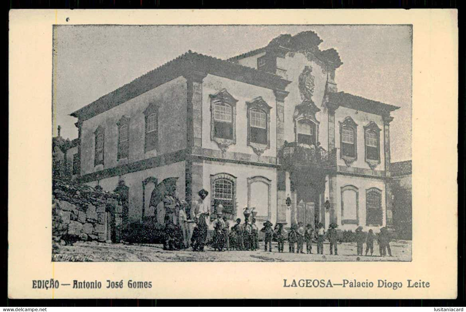 SABUGAL-LAGEOSA- Palacio Diogo Leite . ( Edição Antonio José Gomes)  Carte Postale - Guarda