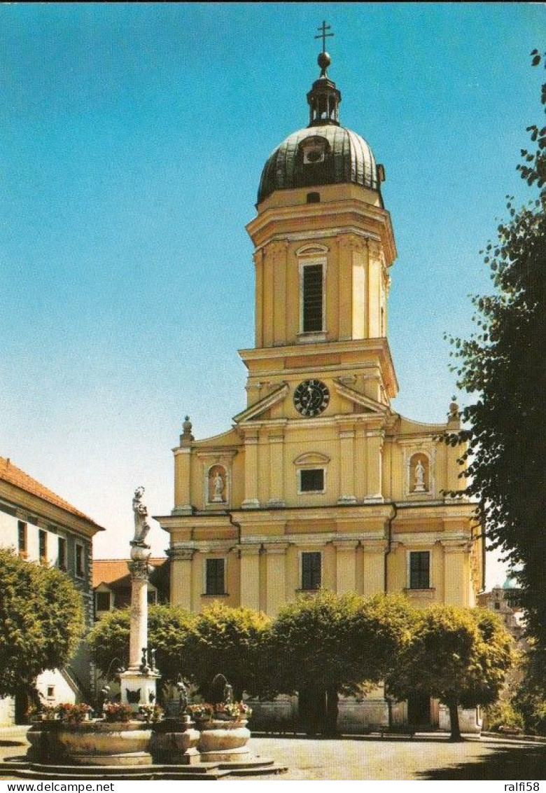 1 AK Germany / Bayern * Die Hofkirche „Unsere Liebe Frau“ In Der Stadt Neuburg An Der Donau - Erbaut 1617 - 1672 * - Neuburg