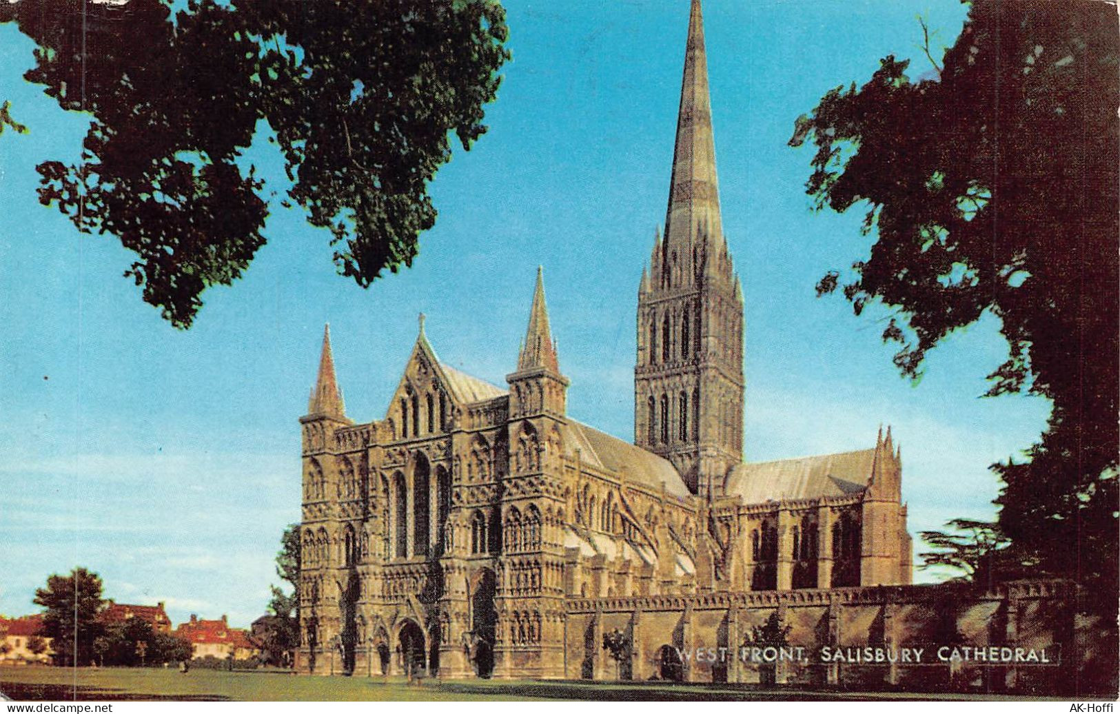 WEST FRONT, SALISBURY CATHEDRAL (29) - Salisbury