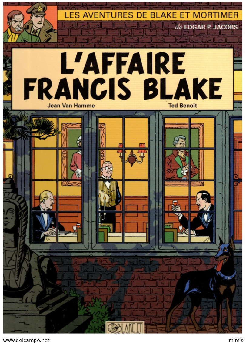 BLAKE ET MORTIMER            L'Affaire Francis Blake          E.O. 1/1996 - Blake & Mortimer