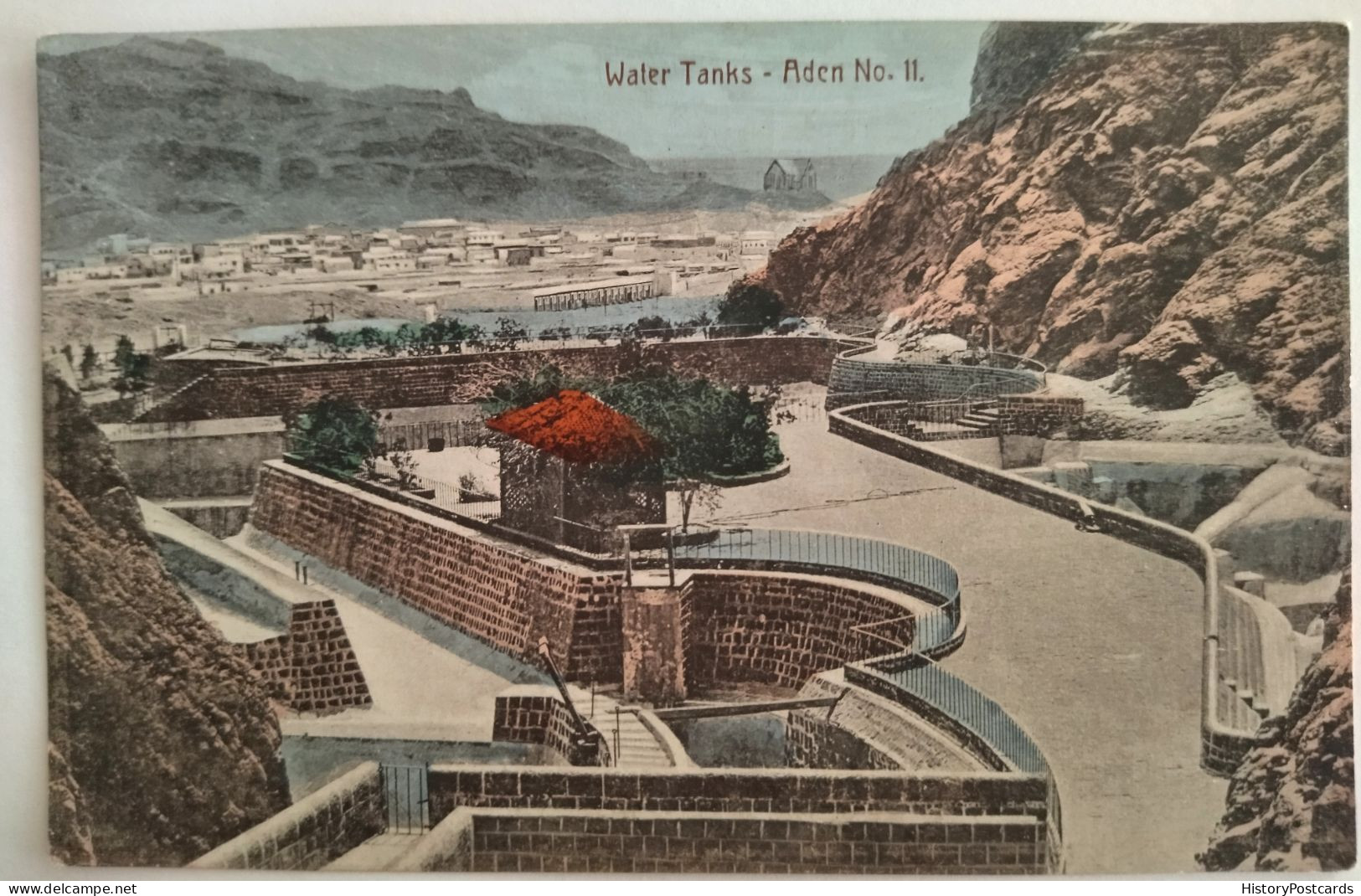 Aden, Water Tanks, 1915 - Yémen