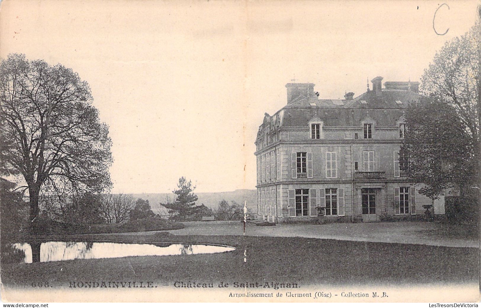 FRANCE - Hondainville - Chateau De Saint Aignan - Carte Postale Ancienne - Other & Unclassified