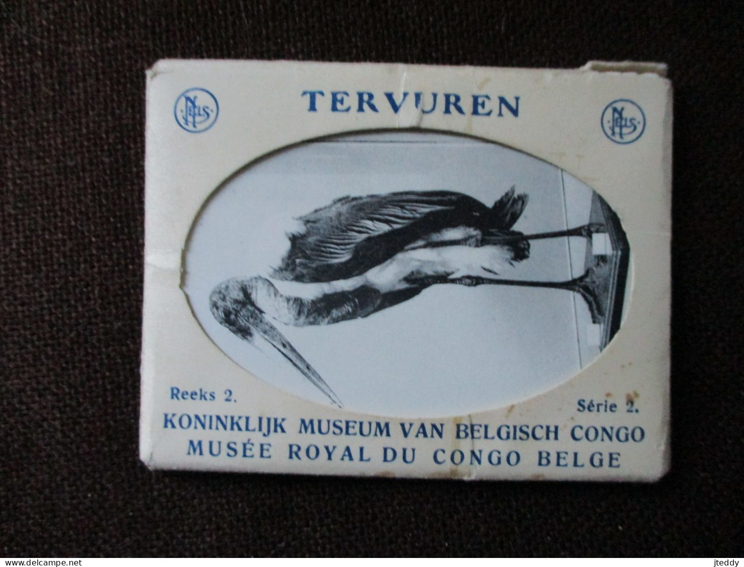 OUD Boekje     Reeks 2      10 Stuks  Wit - Zwart Kaartjes   Kon . Museum Van BELG. CONGO   TERVUREN - Musées