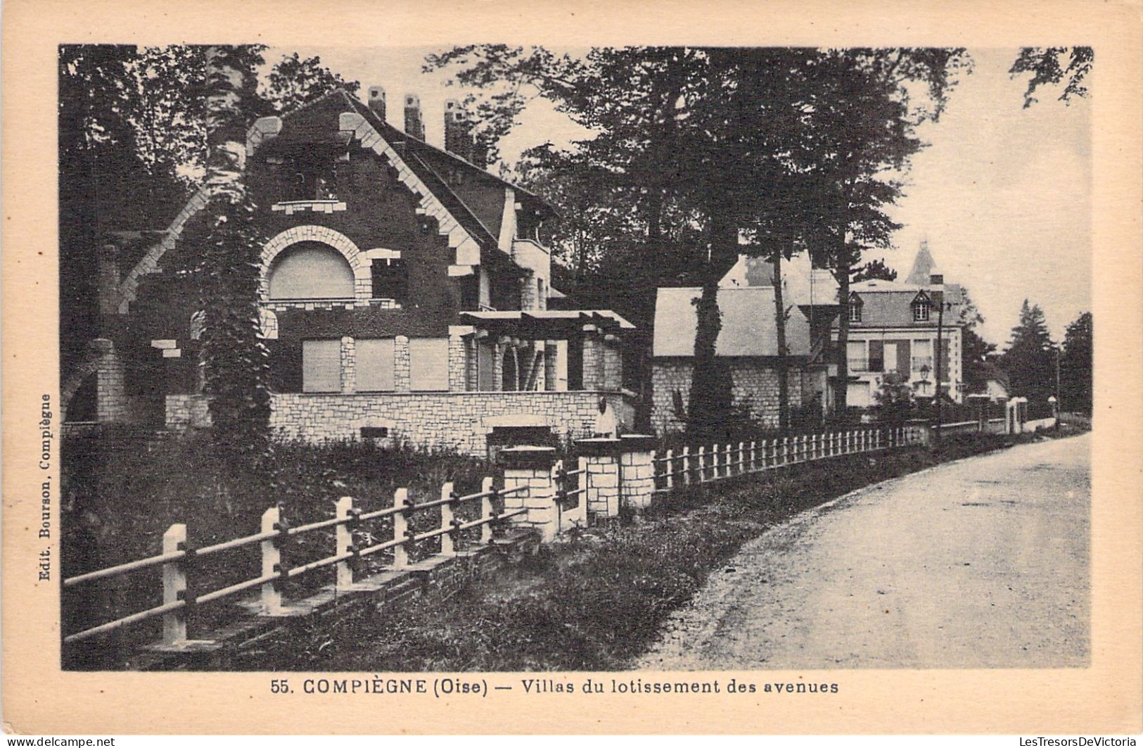 FRANCE - Compiegne - Villas Du Lotissement Des Avenues - Carte Postale Ancienne - Compiegne