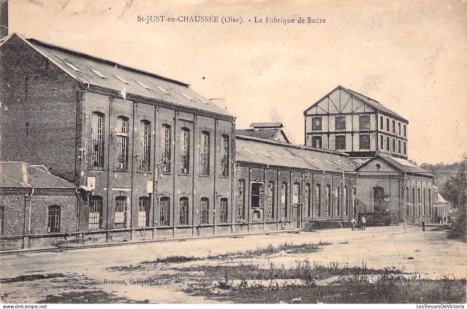 FRANCE - St Just En Chaussée - La Fabrique De Sucre - Carte Postale Ancienne - Sonstige & Ohne Zuordnung