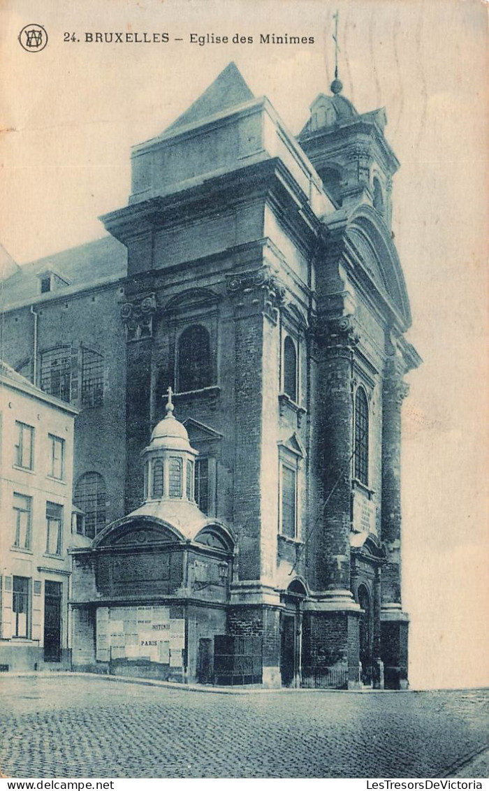 BELGIQUE - Bruxelles - Eglise Des Minimes - Carte Postale Ancienne - St-Pieters-Woluwe - Woluwe-St-Pierre