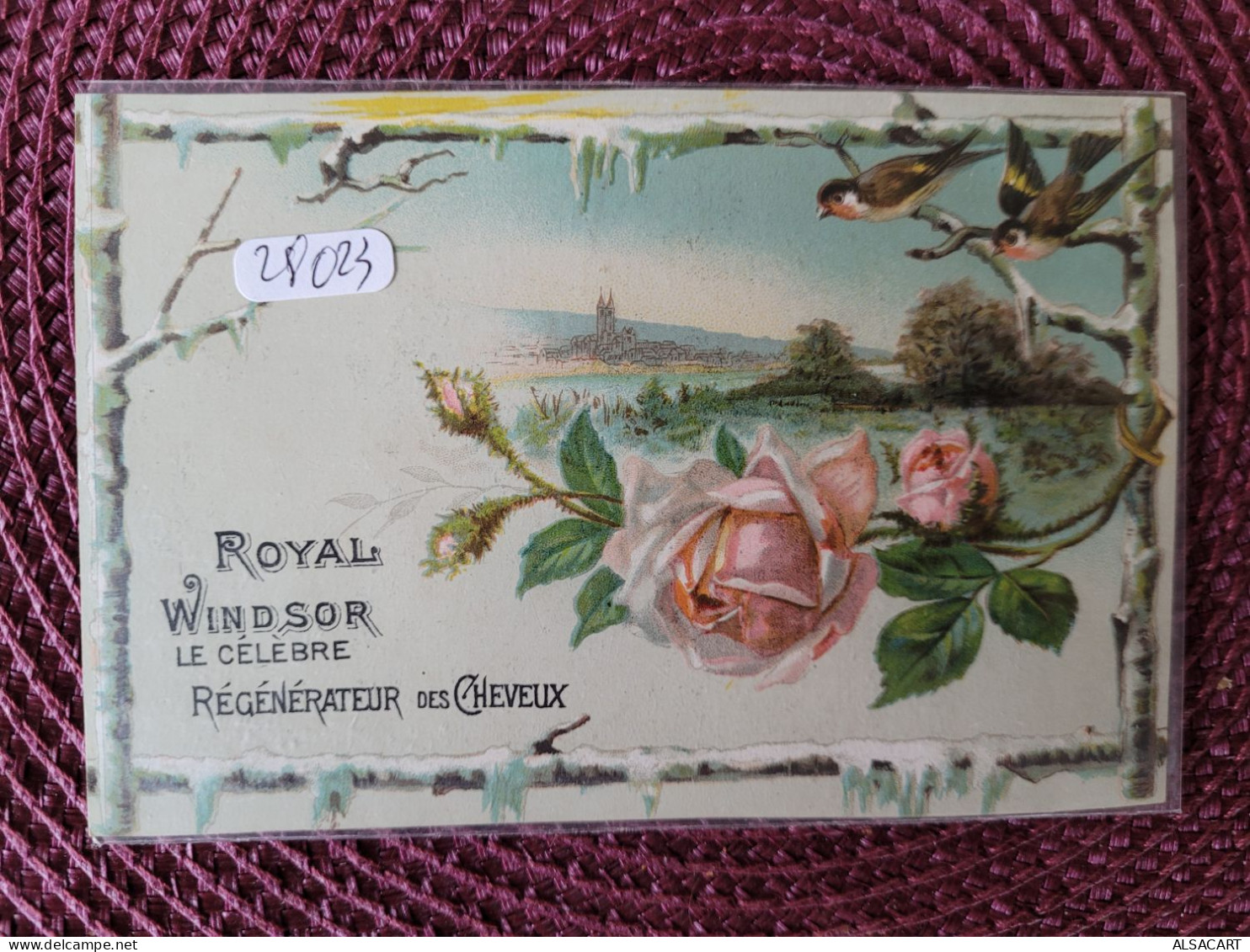 Royal Windsor , Le Célèbre Régenérateur De Cheveux - Publicité
