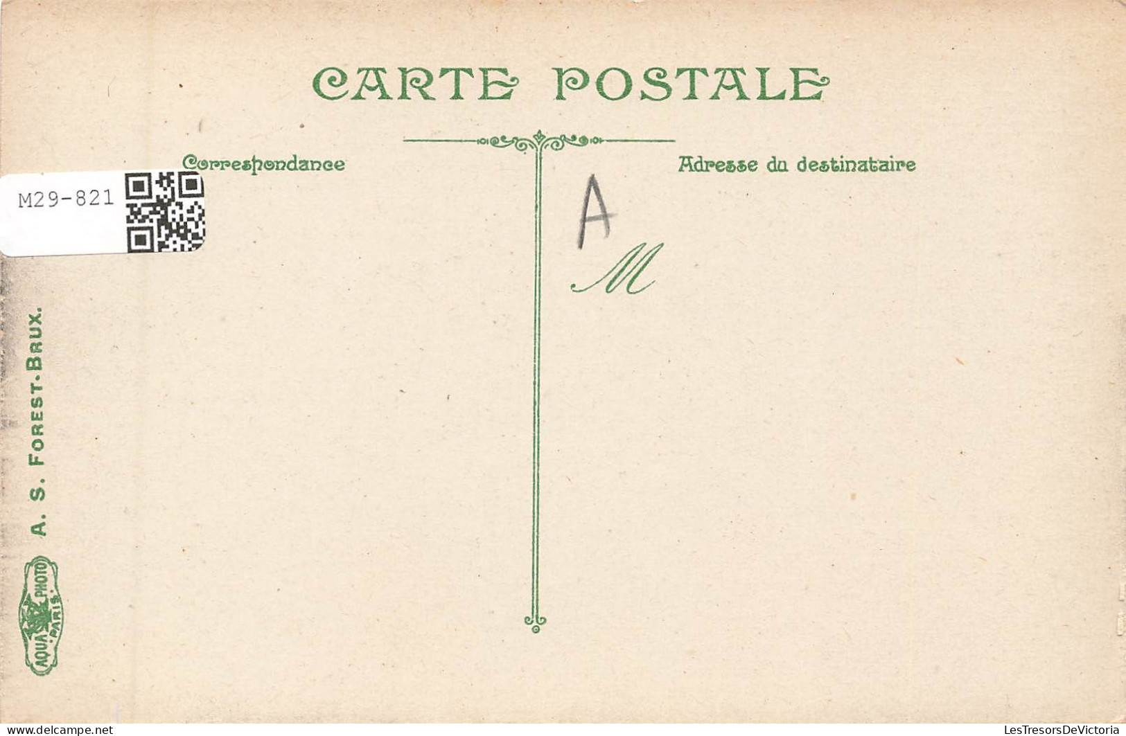 BELGIQUE - Bruxelles - Rue Royale Et Parc - Carte Postale Ancienne - Sonstige & Ohne Zuordnung