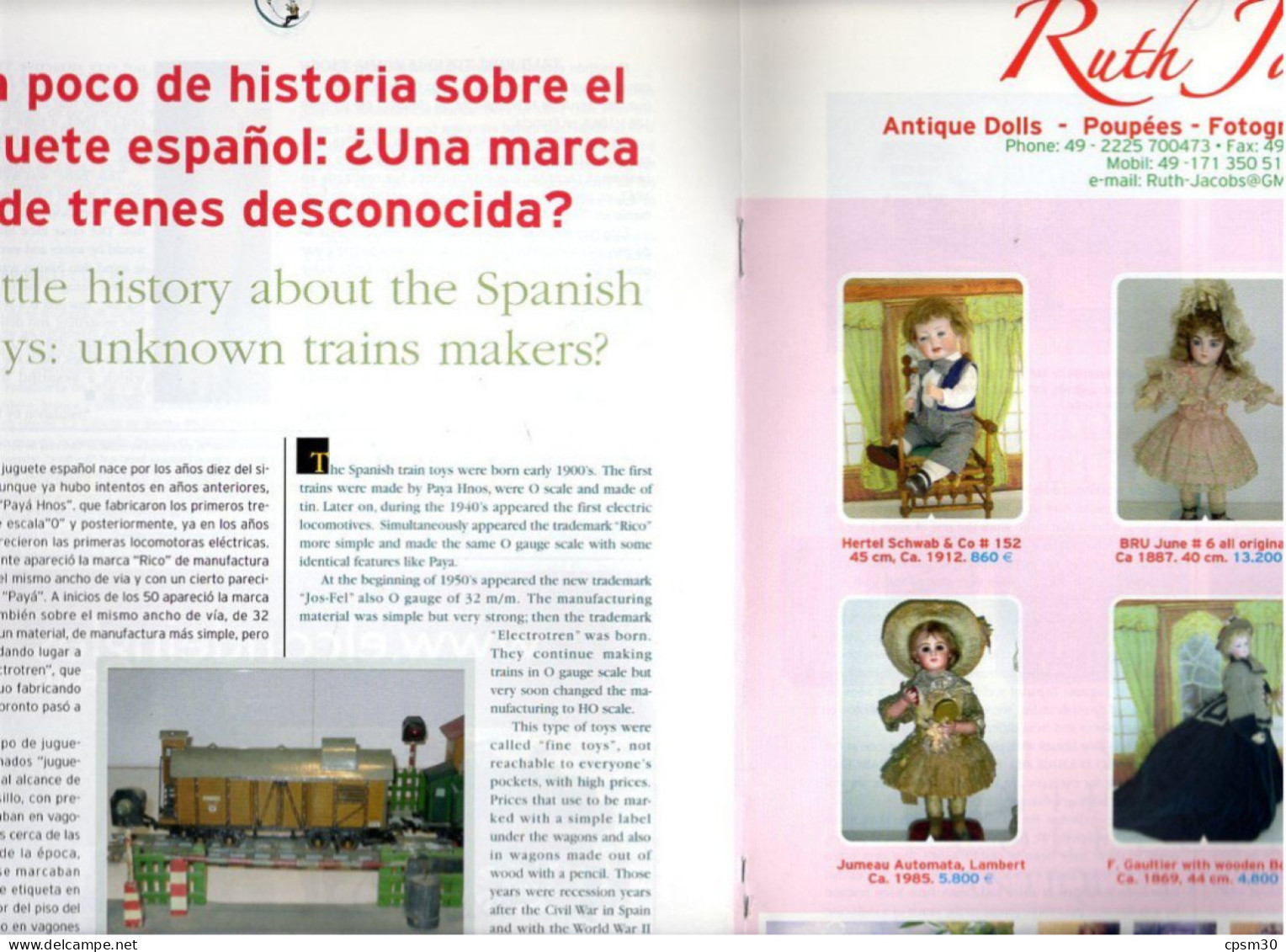 CARRUSEL International Magazine Of Antique Toys And Dolls, Revista International Del Juguette Y La Muneca Antiguos 2005 - [4] Themes
