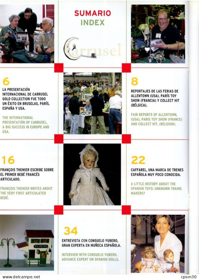 CARRUSEL International Magazine Of Antique Toys And Dolls, Revista International Del Juguette Y La Muneca Antiguos 2005 - [4] Themes