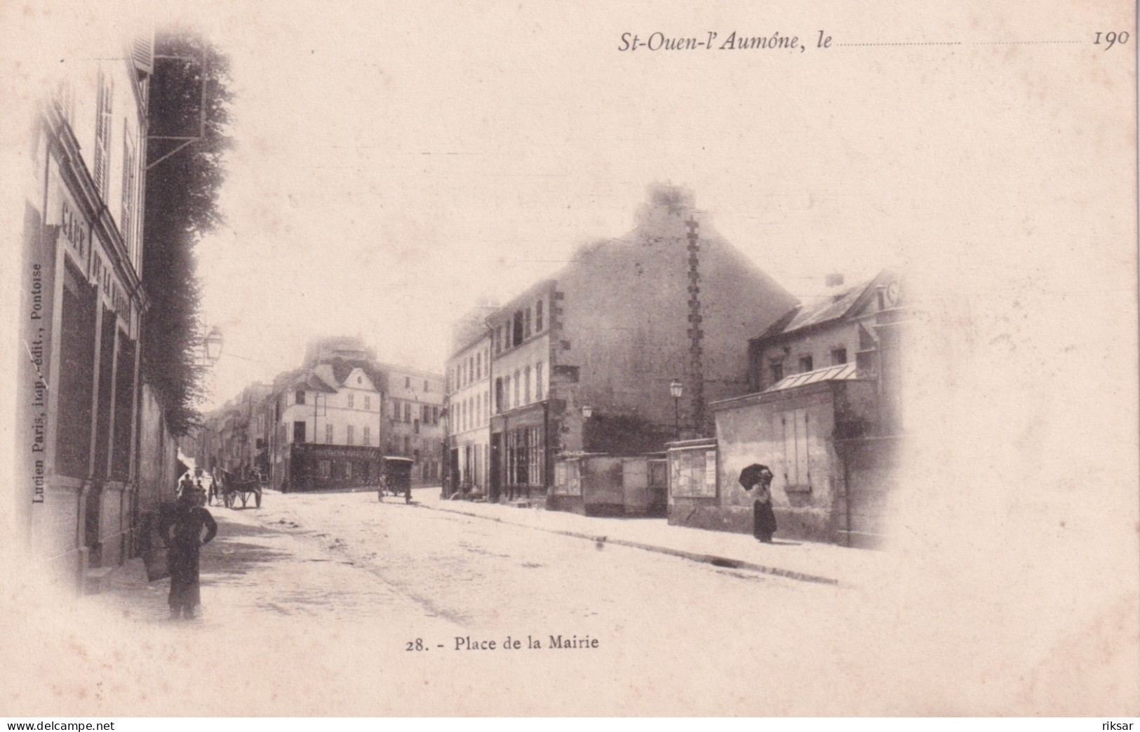 SAINT OUEN L AUMONE(TIRAGE 1900) - Saint-Ouen-l'Aumône