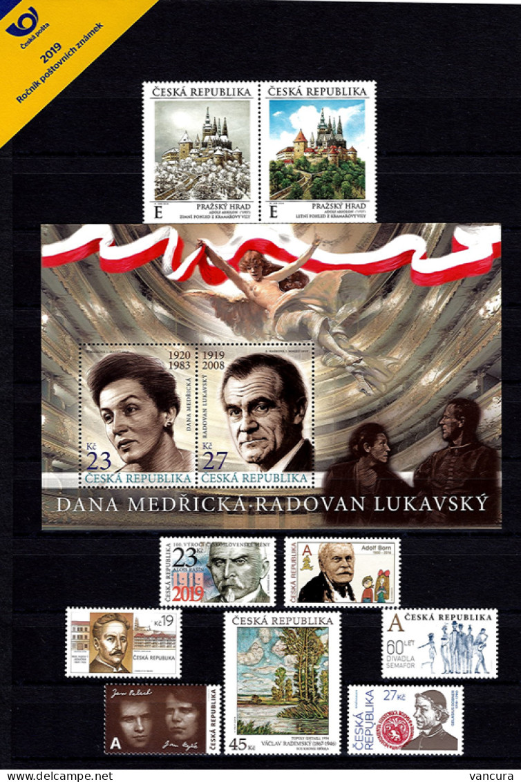 Czech Republic Year Pack 2019 You May Have Also Individual Stamps Or Sheets, Just Let Me Know - Full Years