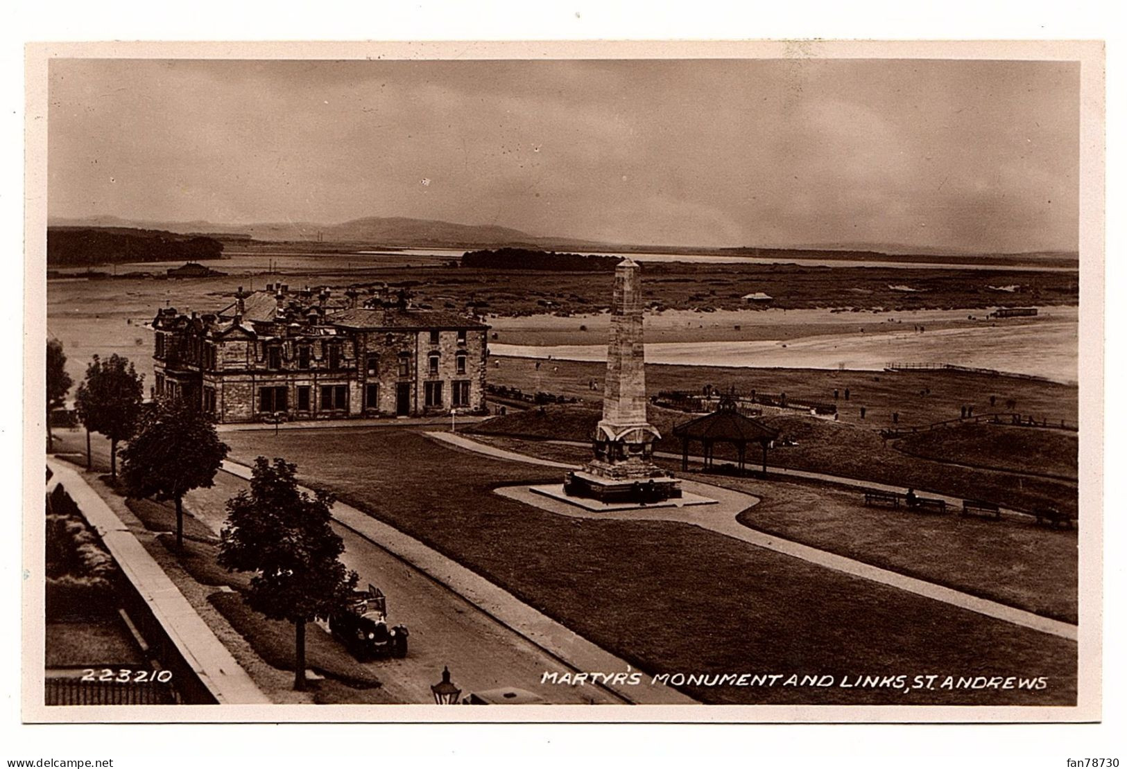 Ecosse  - St Andrews - Martyr's Monument And Links - Valentine's - Frais Du Site Déduits - Fife