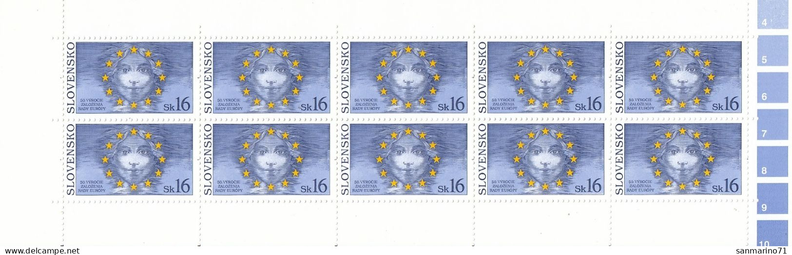 SLOVAKIA 339,unused (**) - Europese Instellingen