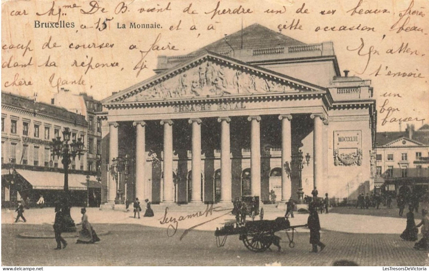 BELGIQUE - Bruxelles - La Monnaie - Carte Postale Ancienne - Autres & Non Classés