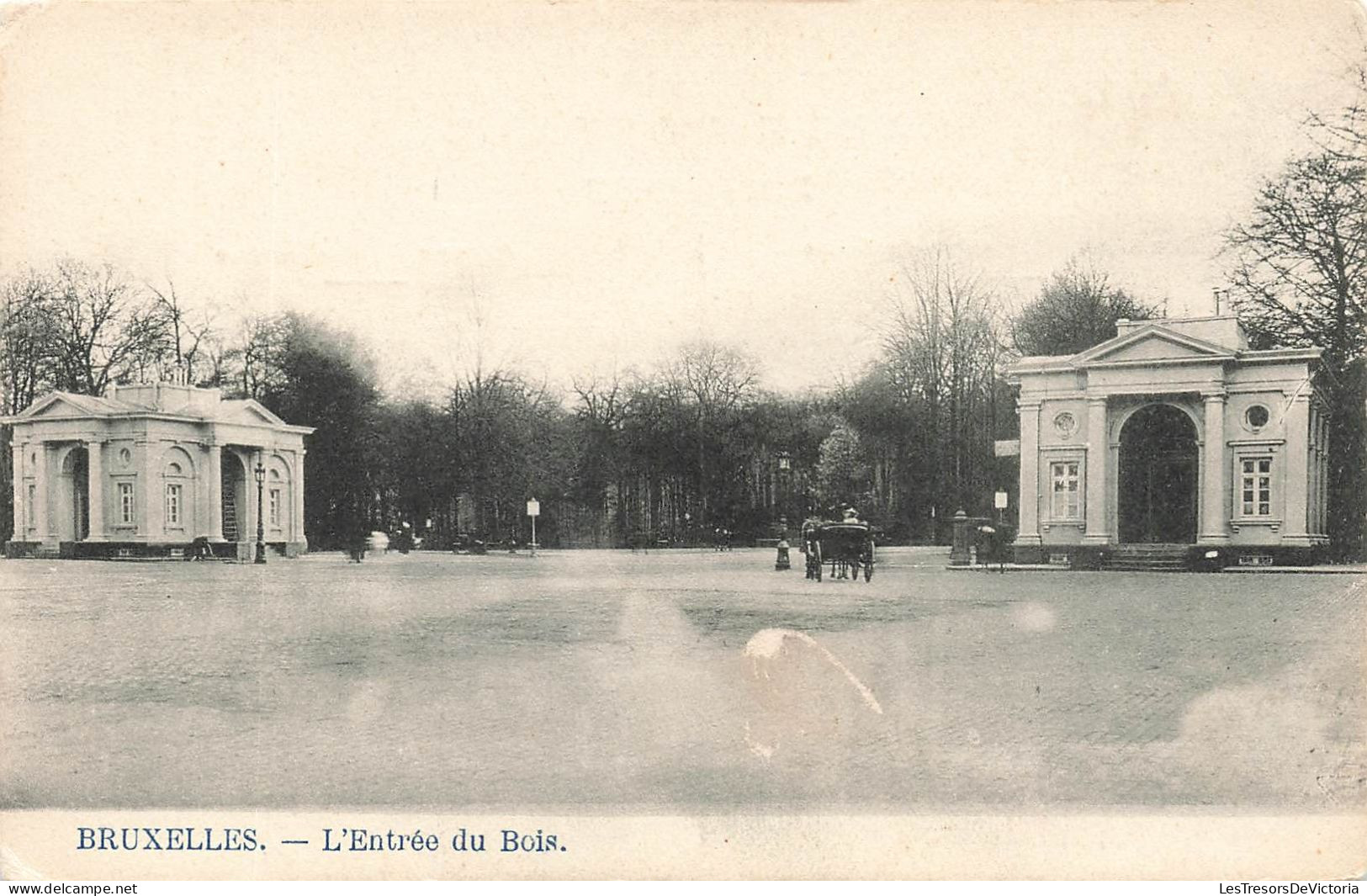 BELGIQUE - Bruxelles - Entrée Du Bois - Carte Postale Ancienne - Autres & Non Classés