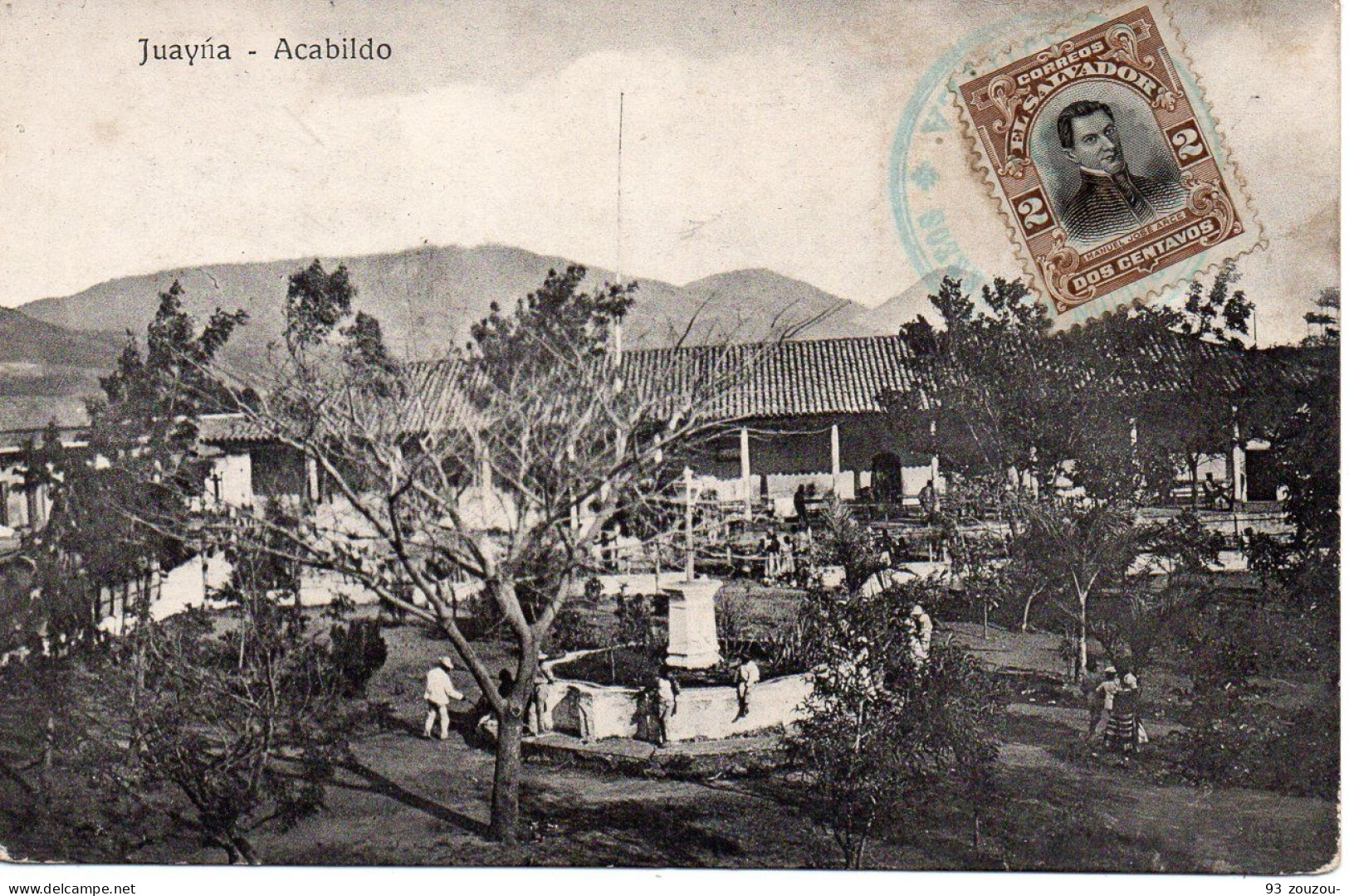 AMERIQUE . EL SALVADOR. Juayua Acabildo. Carte Rare Et Vierge. - El Salvador