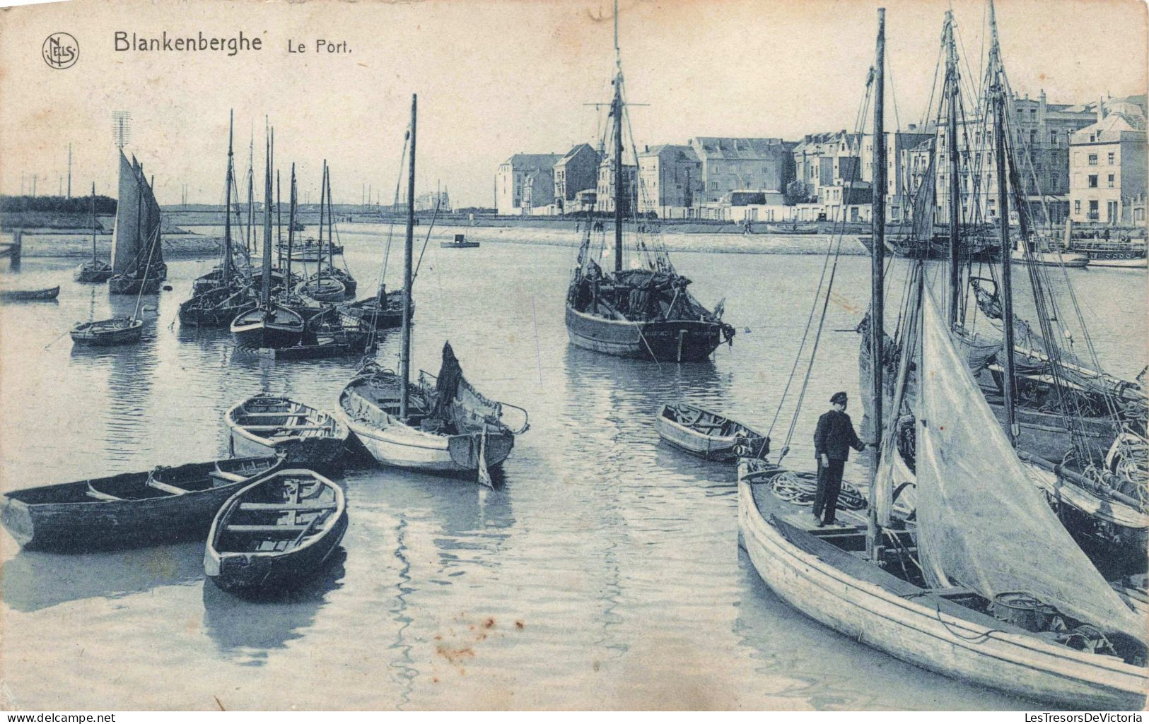 BELGIQUE - Blankenberge - Le Port - Carte Postale Ancienne - Blankenberge