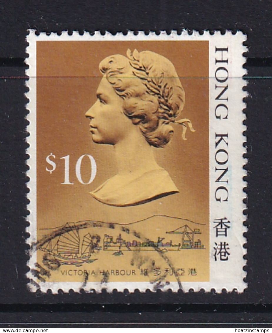 Hong Kong: 1987/88   QE II  (Type I - Heavy Shading)   SG550A      $10       Used - Used Stamps