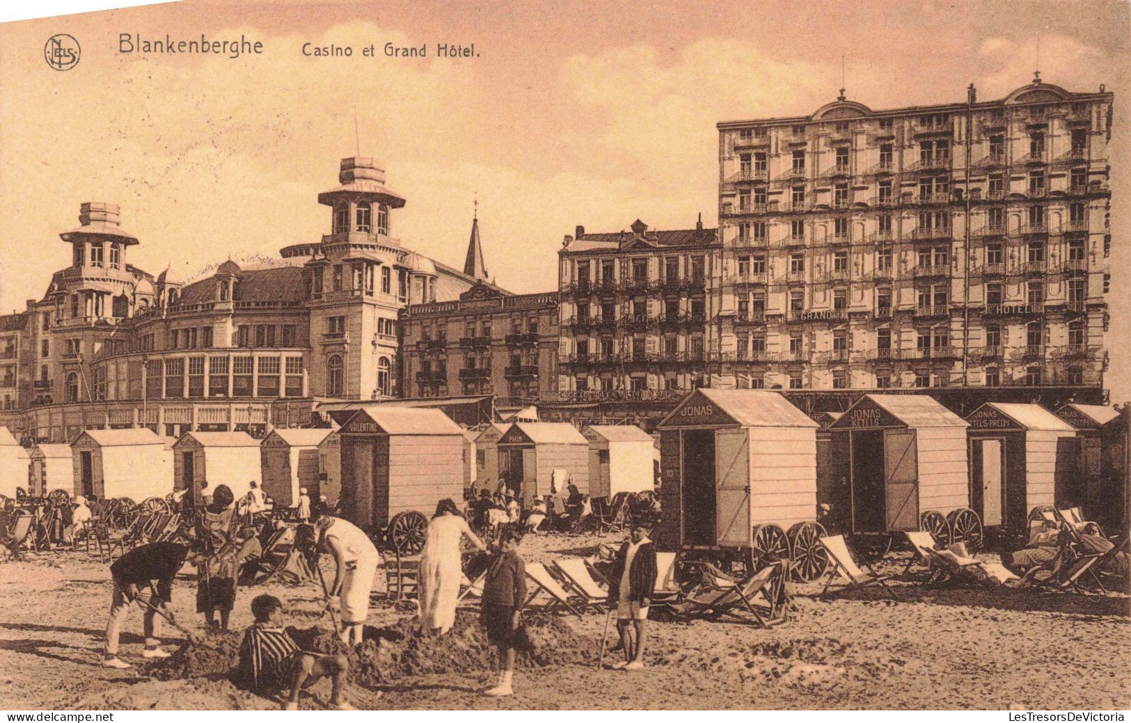 BELGIQUE - Blankenberge - Casino Et Grand Hôtel - Carte Postale Ancienne - Blankenberge