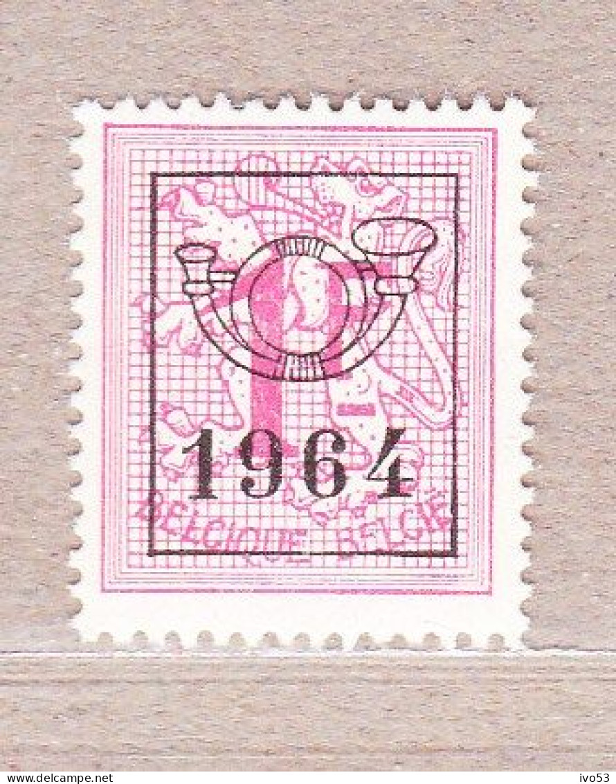 1964 Nr PRE757** Zonder Scharnier.Heraldieke Leeuw:1 Fr.Opdruk 1964.OBP 2,25 Euro. - Typografisch 1951-80 (Cijfer Op Leeuw)