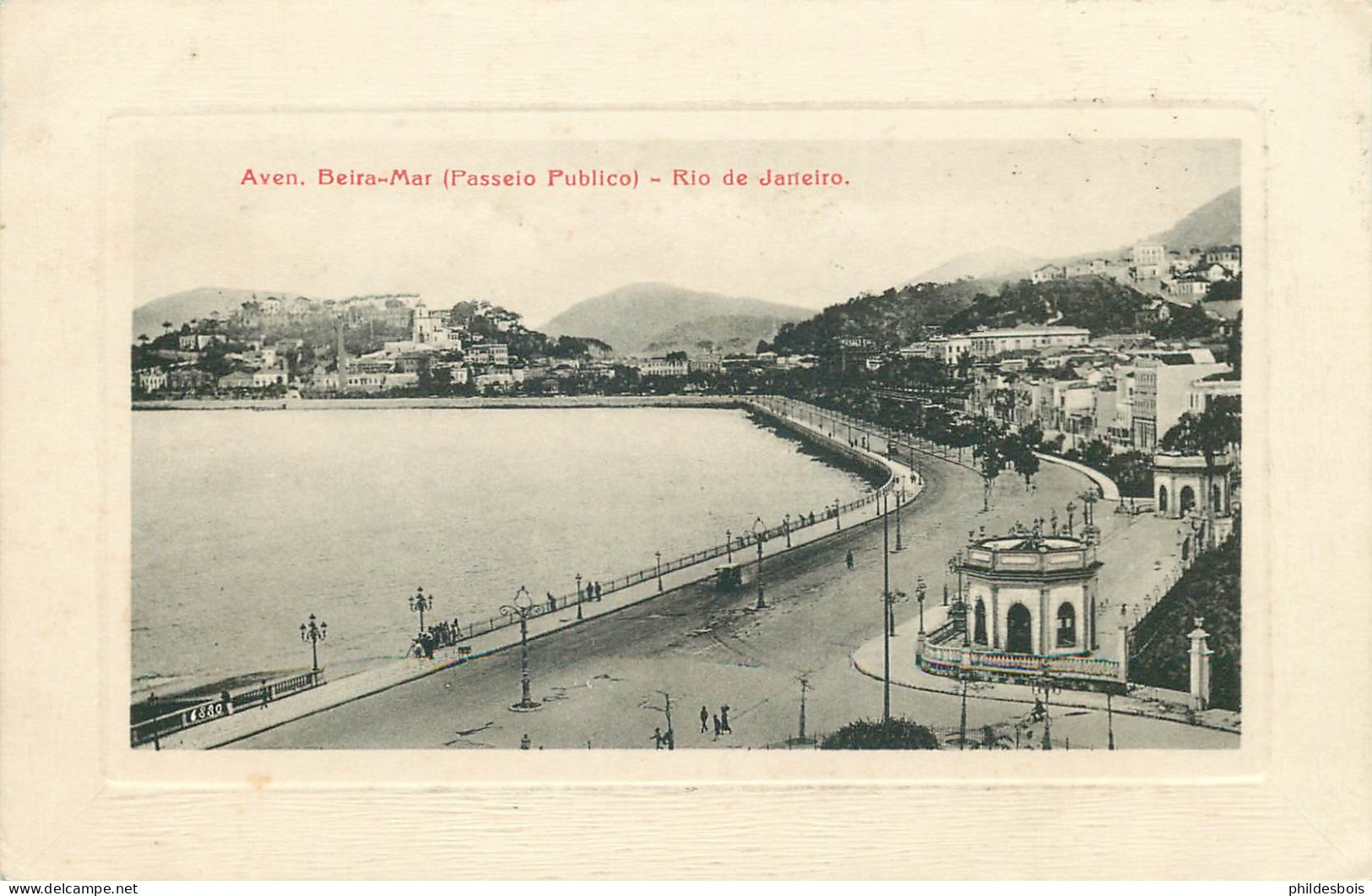 BRESIL  RIO DE JANEIRO  Aven Beira Mar - Rio De Janeiro