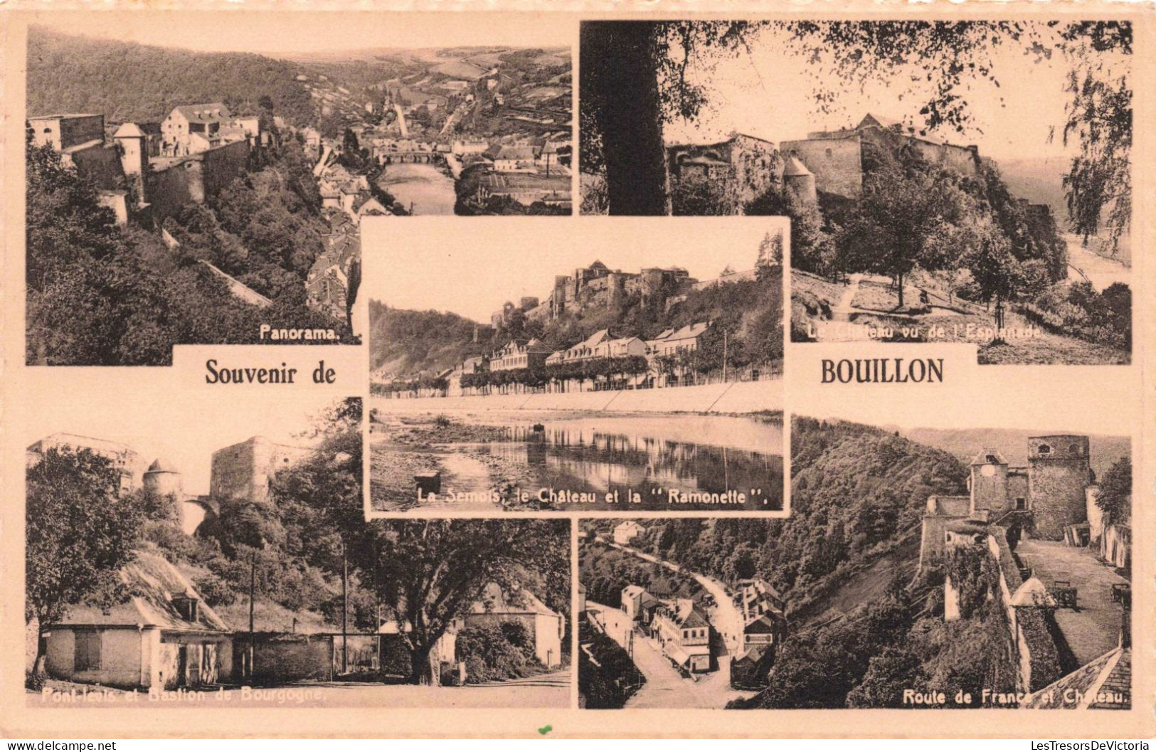 BELGIQUE - Bouillon - Souvenir De Bouillon - Carte Postale Ancienne - Bouillon