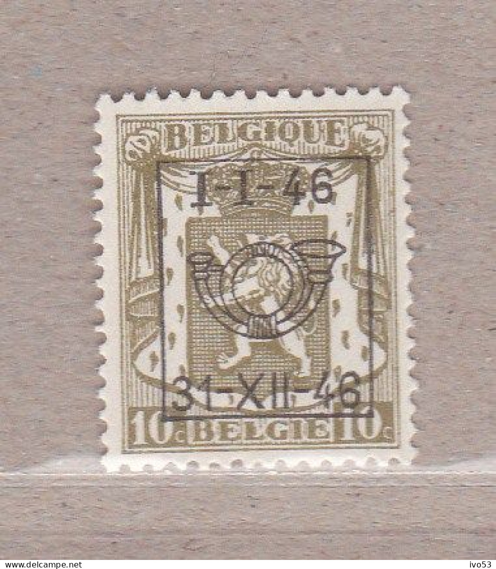 1946 Nr PRE548** Zonder Scharnier.Klein Staatswapen.Opdruk:I-I-46 / 31-XII-46. - Typo Precancels 1936-51 (Small Seal Of The State)