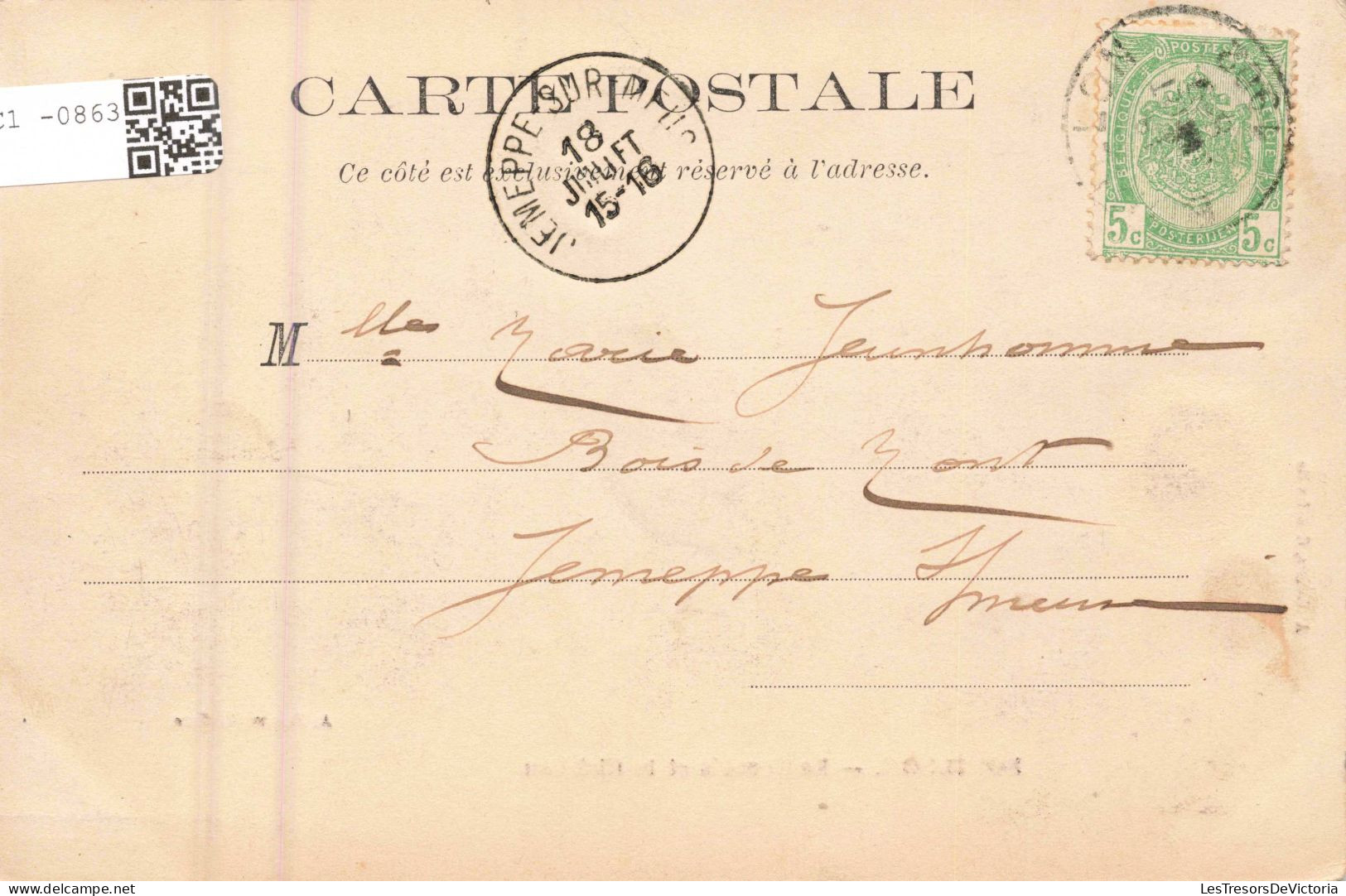BELGIQUE - Bouillon - La Semois Et Le Château - Carte Postale Ancienne - Bouillon