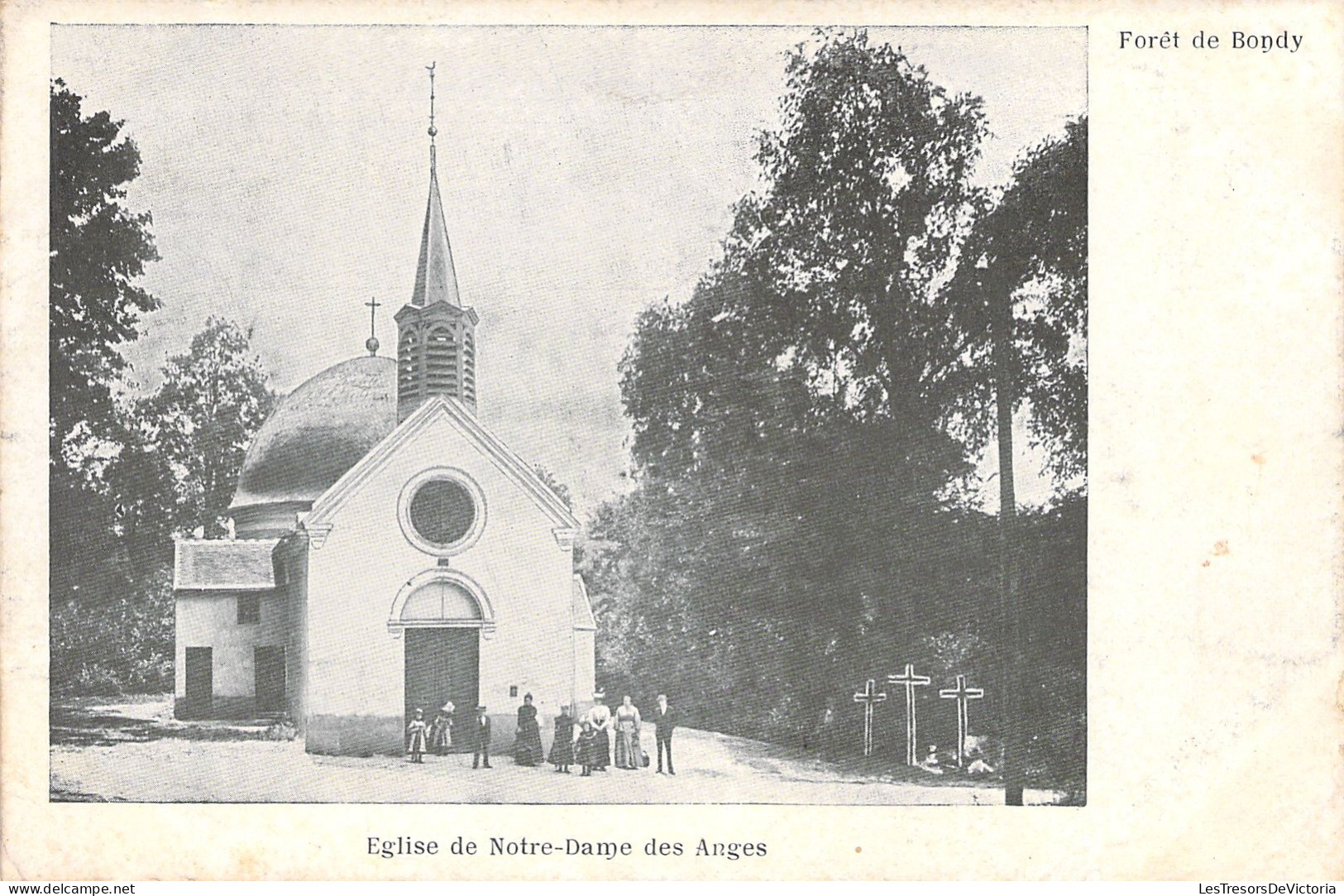 FRANCE - Foret De Bondy - Eglise De Notre Dame Des Anges - Carte Postale Ancienne - Bondy